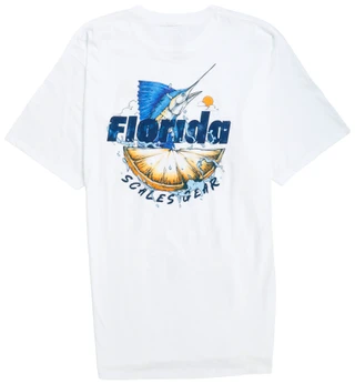 Thumbnail 1: SCALES Men's Short Sleeve Graphic Crew Neck Tee 