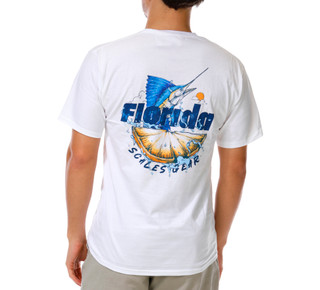 Thumbnail 2: SCALES Men's Short Sleeve Graphic Crew Neck Tee 
