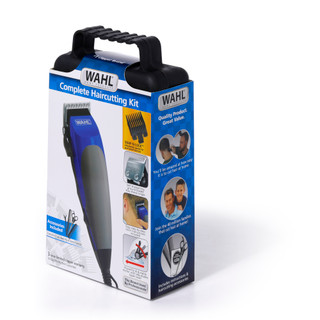 Thumbnail 2: Wahl Haircut Clipper Kit - Blue & Gray 