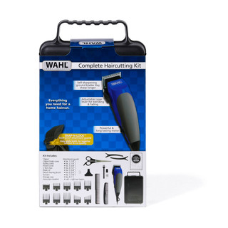 Thumbnail 3: Wahl Haircut Clipper Kit - Blue & Gray 