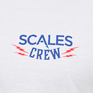 Thumbnail 4: SCALES Men's Short Sleeve Logo Graphic Crew Neck Tee 
