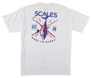 Thumbnail 5: SCALES Men's Short Sleeve Logo Graphic Crew Neck Tee 