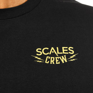 Thumbnail 4: SCALES Men's Short Sleeve Graphic Crew Neck Tee 