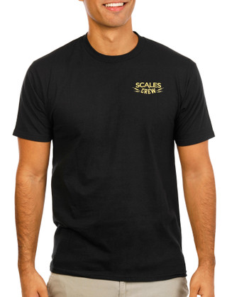 Thumbnail 5: SCALES Men's Short Sleeve Graphic Crew Neck Tee 
