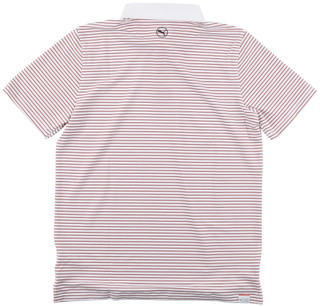 Thumbnail 2: Puma Golf Boys Stripe Polo Shirt 