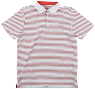 Thumbnail 1: Puma Golf Boys Stripe Polo Shirt 