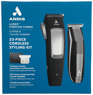 Thumbnail 1: Andis inCRED Cordless Clipper & Trimmer Combo Kit 