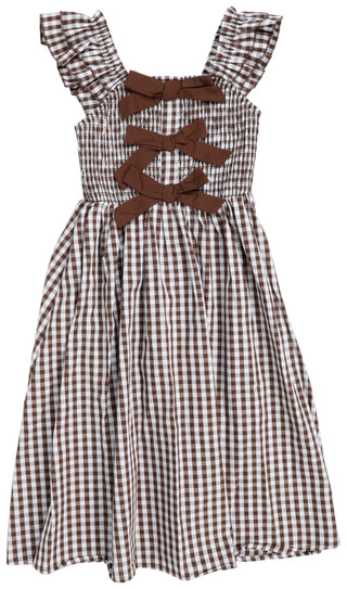 Thumbnail 1: Speechless Big Girls Sleeveless Smocked Bow Maxi Dress 