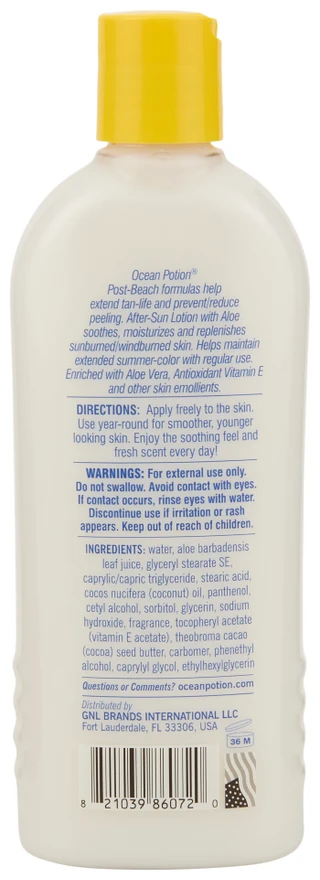 Thumbnail 2: Ocean Potion 8.5 oz After-Sun Lotion With Aloe 