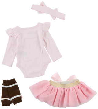 Thumbnail 2: Baby Essentials Baby Girls 4 Pc Game Day Tutu Set 