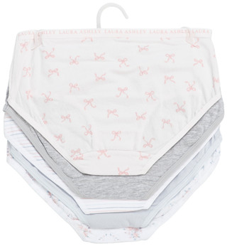 Thumbnail 2: Laura Ashley Girls 5 Pk Brief Panties 