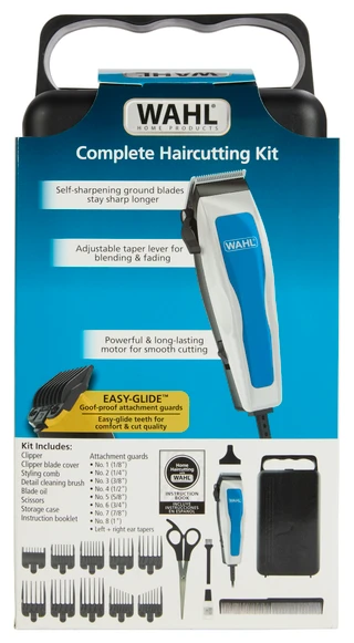 Thumbnail 2: Wahl 20-Piece Complete Haircutting Kit - Blue 
