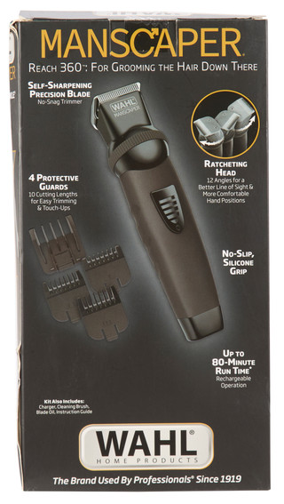 Thumbnail 2: Wahl Manscaper Reach 360 Rechargeable Body Groomer 