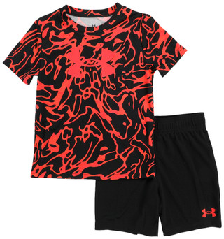 Thumbnail 1: Under Armour Little Boys Active 2 Pc Shorts Set 