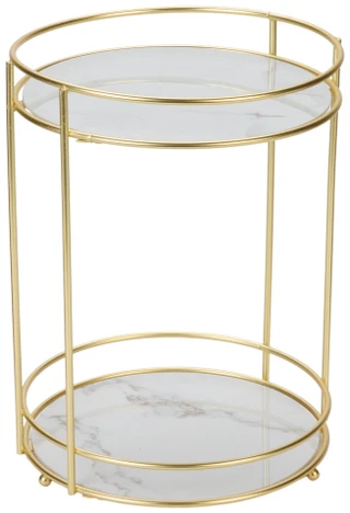 Thumbnail 1: Dream Home 2 Tier Round Bathroom Organizer 
