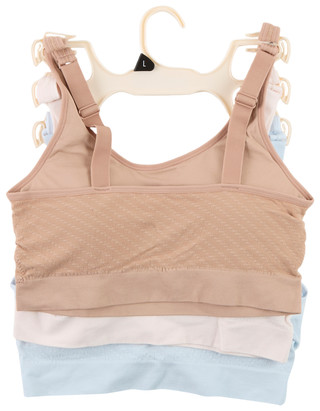 Thumbnail 4: ANNE KLEIN Womens 3 Pk Seamless Wireless Comfort Bras 