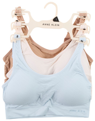 Thumbnail 2: ANNE KLEIN Womens 3 Pk Seamless Wireless Comfort Bras 