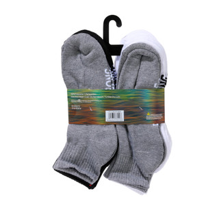 Thumbnail 2: BILLABONG Men's 8 Pk Half Cushion Quarter Socks 