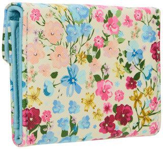 Thumbnail 2: Julia Buxton Floral Mini RFID Identity Protection Trifold Wallet 