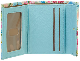 Thumbnail 3: Julia Buxton Floral Mini RFID Identity Protection Trifold Wallet 