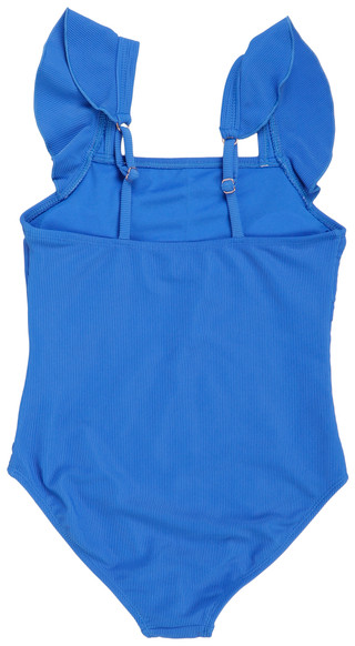 Thumbnail 2: Raisins Girls Big Girls Ribbed Ruffle One-Piece Swimsuit 