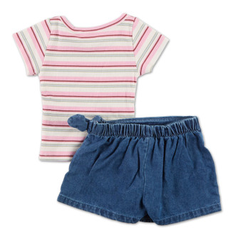 Thumbnail 2: Jessica Simpson Toddler Girls 2 Pc Shorts Set 
