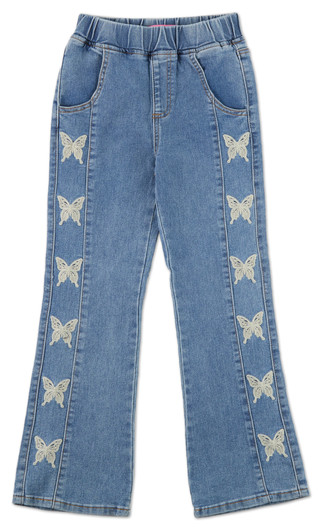 Thumbnail 1: GOGO STAR Girls Flare Leg Jeans 