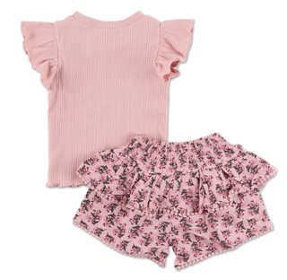 Thumbnail 2: Jessica Simpson Toddler Girls 2 Pc Shorts Set 