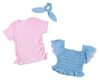 Thumbnail 1: Little Girls 3 Pk Tops 