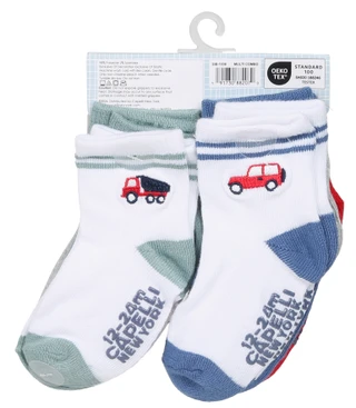 Thumbnail 2: Capelli Baby Boys 10 Pk Socks 