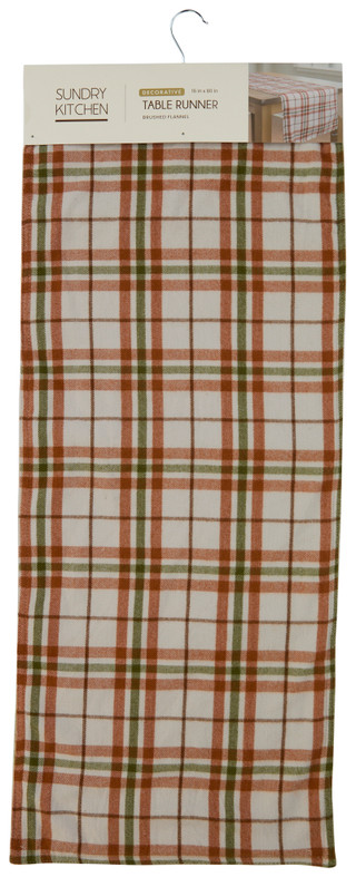 Thumbnail 1: Sundry Kitchen Brushed Flannel Table Runner 