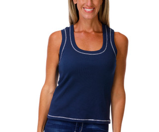 Thumbnail 1: CITY BLUES Women's Square Neck Tank Top 
