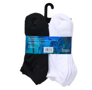 Thumbnail 2: Quiksilver Men's 8 Pk Half Cushion Low Cut Socks  