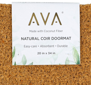 Thumbnail 4: AVA 20x34 Natural Coir Doormat  