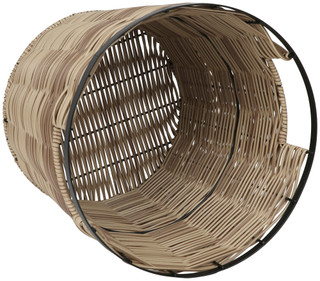 Thumbnail 2: Urban bath Decorative Rattan Weave Waste Basket 