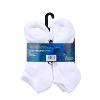 Thumbnail 2: Quiksilver Men's 8 Pk Half Cushion Low Cut Socks  