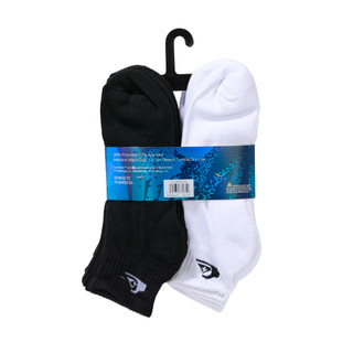 Thumbnail 3: Quiksilver Men's 8 Pk Half Cushion Quarter Socks  
