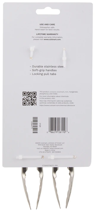 Thumbnail 2: CUISINART 2 Pk Tong Set 