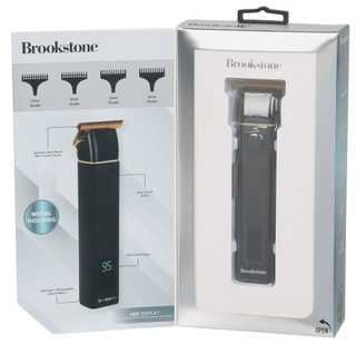 Thumbnail 3: Brookstone Lit T-Blade Grooming Trimmer 