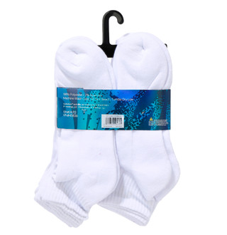 Thumbnail 3: Quiksilver Men's 8 Pk Half Cushion Quarter Socks  