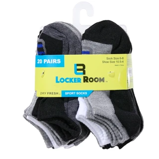 Thumbnail 3: Locker Room Boys 20 Pk Sport Socks 