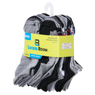 Thumbnail 4: Locker Room Boys 20 Pk Sport Socks 