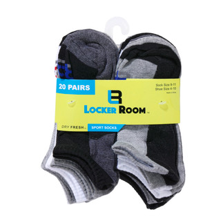Thumbnail 2: Locker Room Boys 20 Pk Sport Socks 