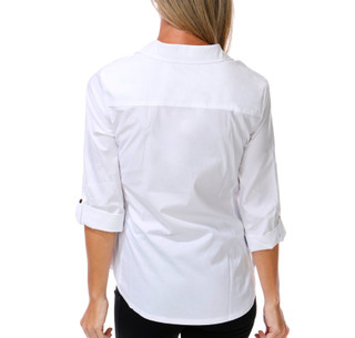 Thumbnail 2: Zac & Rachel Petite 1/4 Zip Neck Top 