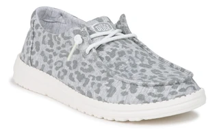 Thumbnail 1: Hey Dude Women's Wendy Stretch Jersey Leopard Shoes 