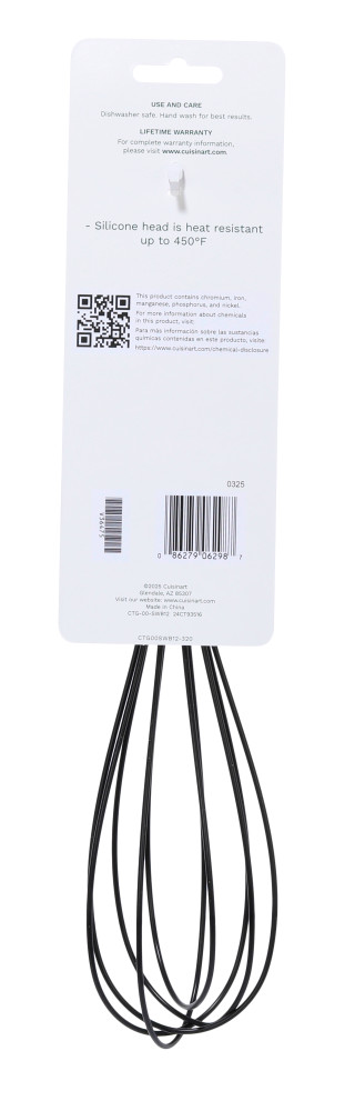 Thumbnail 3: CUISINART 12 in Silicone Whisk 