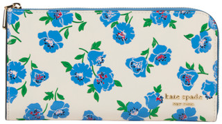 Thumbnail 1: KATE SPADE Devin Springtime Blooms Zip Around Wallet 