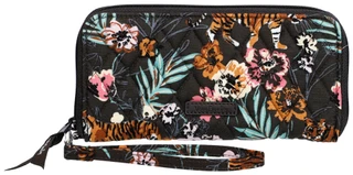 Thumbnail 1: Vera Bradley Bali Jungle RFID Accordion Wristlet 