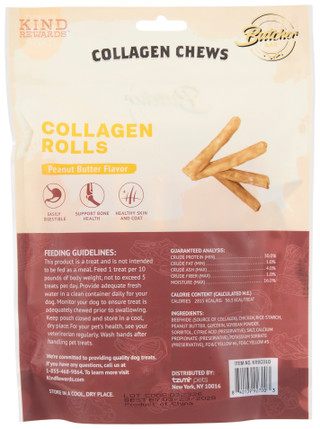 Thumbnail 2: Kind Rewards 10 Ct Peanut Butter Flavor Collagen Chews 