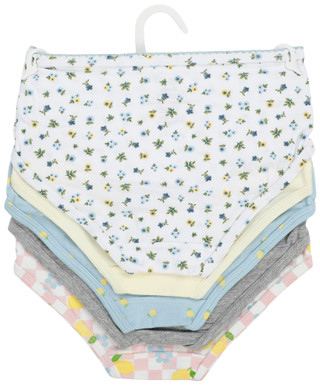 Thumbnail 2: Rene Rofe Girls 5 Pk Printed Lemon Briefs 